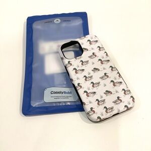 Casely iPhone 15 Case in “ Mallard & Co “ Print